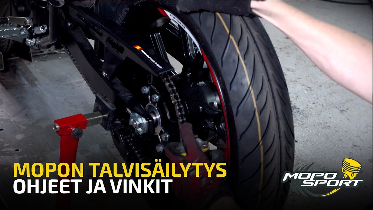 Mopon talvisäilytys - ohjeet ja vinkit