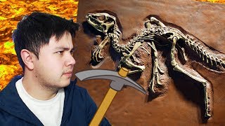 VIREI ESCAVADOR DE OSSOS DE DINOSSAURO! screenshot 5