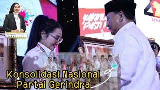 Evi Susanti Hadiri Konsolidasi Nasional Partai Gerindra di JIExpo