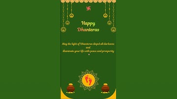 Happy Dhanteras 2025🪔| शुभ धनतेरस🪔|Blessings of Goddess Lakshmi & Lord Dhanvantari #shorts #ytshorts