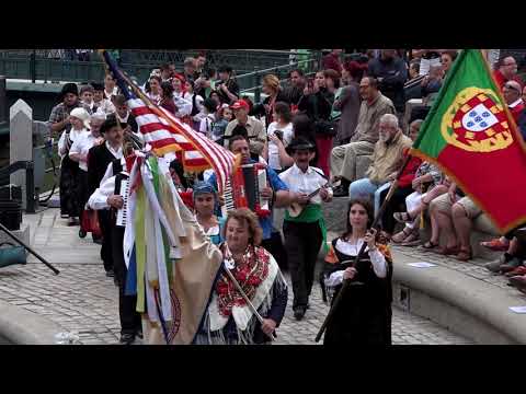 June 10th, 2018 WaterFire Providence Basin Lighting for RI Day of Portugal (4 min.)