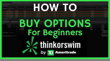 ThinkorSwim TOS Tutorial for Beginners: How to Buy & Trade Stock Options the Basics