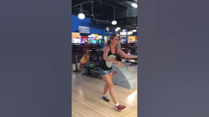 Kerri attempts bowling 8-13-18