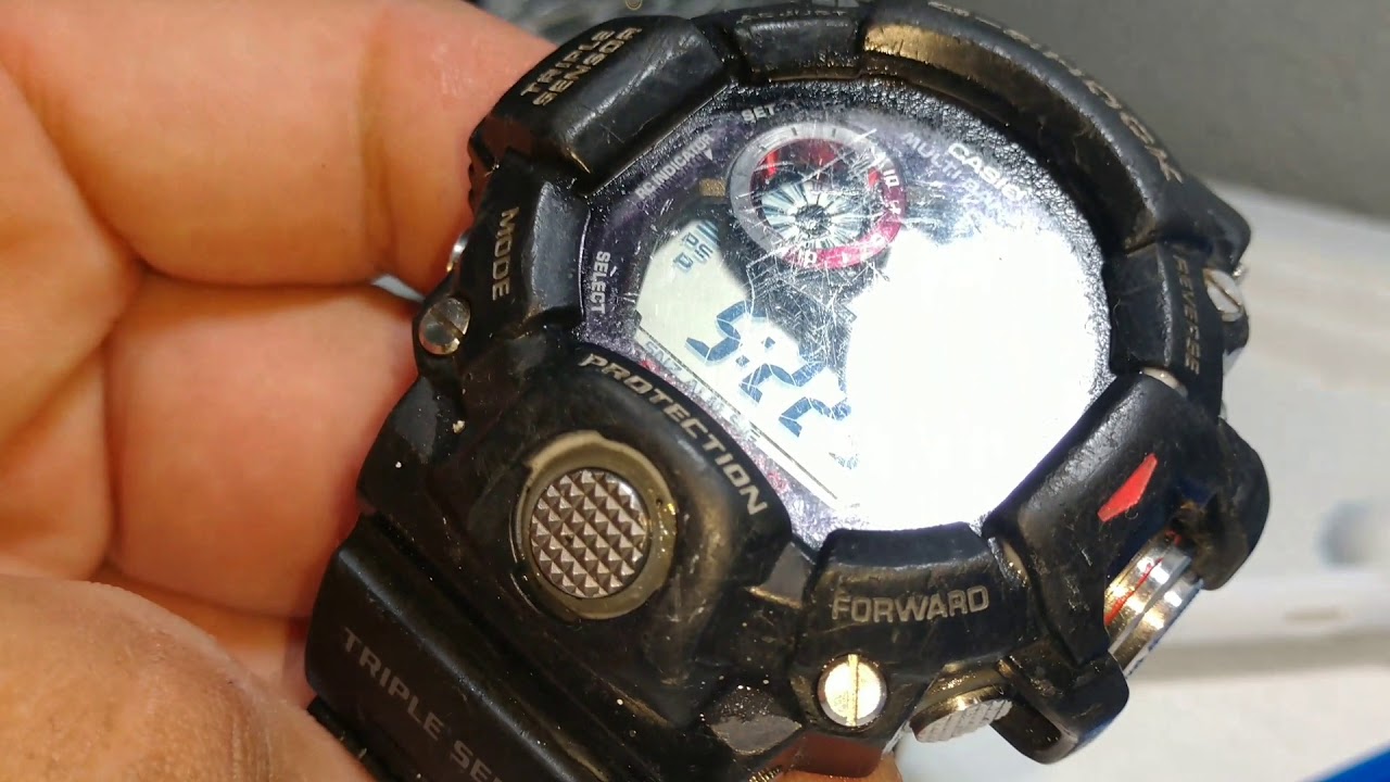 Casio G-Shock Rangeman restoration - YouTube