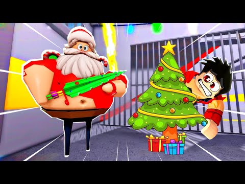 NOEL BABANIN HAPİSHANESİNDEN KAÇTIM!! Roblox Barry's Prison Run Obby!