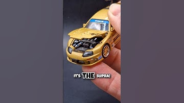 MOST INSANE SUPRA EVER?! - 😨 - Pop Race Smokey Nagata Top Secret GT300! | #jdm #Shorts #Diecast