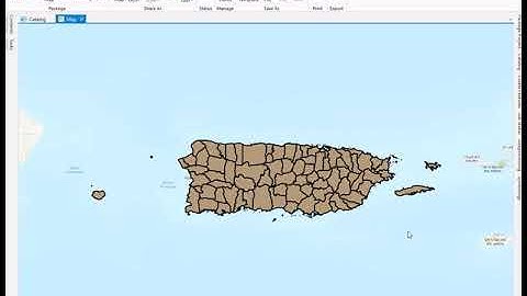 Cómo crear  un "Map Package" y compartirlo en tu organización-ArcGIS Pro