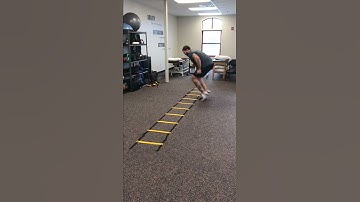 Agility Ladder: Lateral In and Out