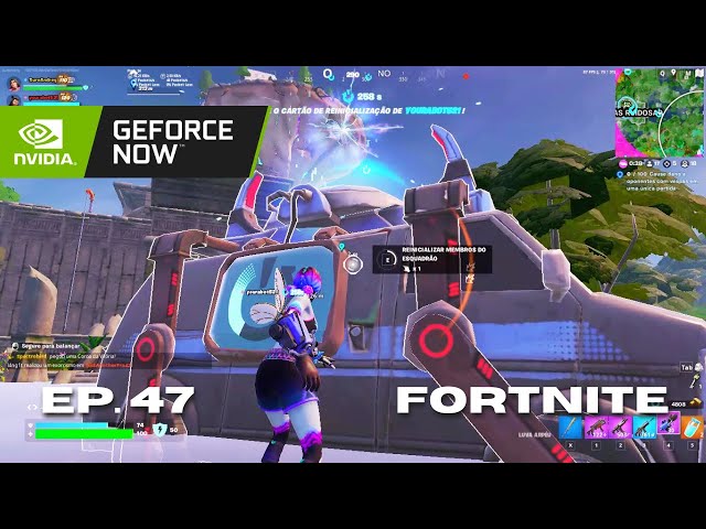 AGORA ESTÁ SEM FILA NA ABYA!!! FORTNITE MOBILE / GEFORCE NOW 