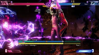 Street Fighter 6 JP Super Level 2 on block  mixup setup
