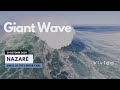 Nazare waves  swell of the century  xxl gigantic wave drone footage oct 2020  vivida lifestyle