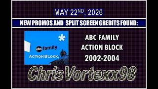 New Promos and Split Screen Credits Foundings: 5-22-2026: ABC Family Action Block 2002-2004