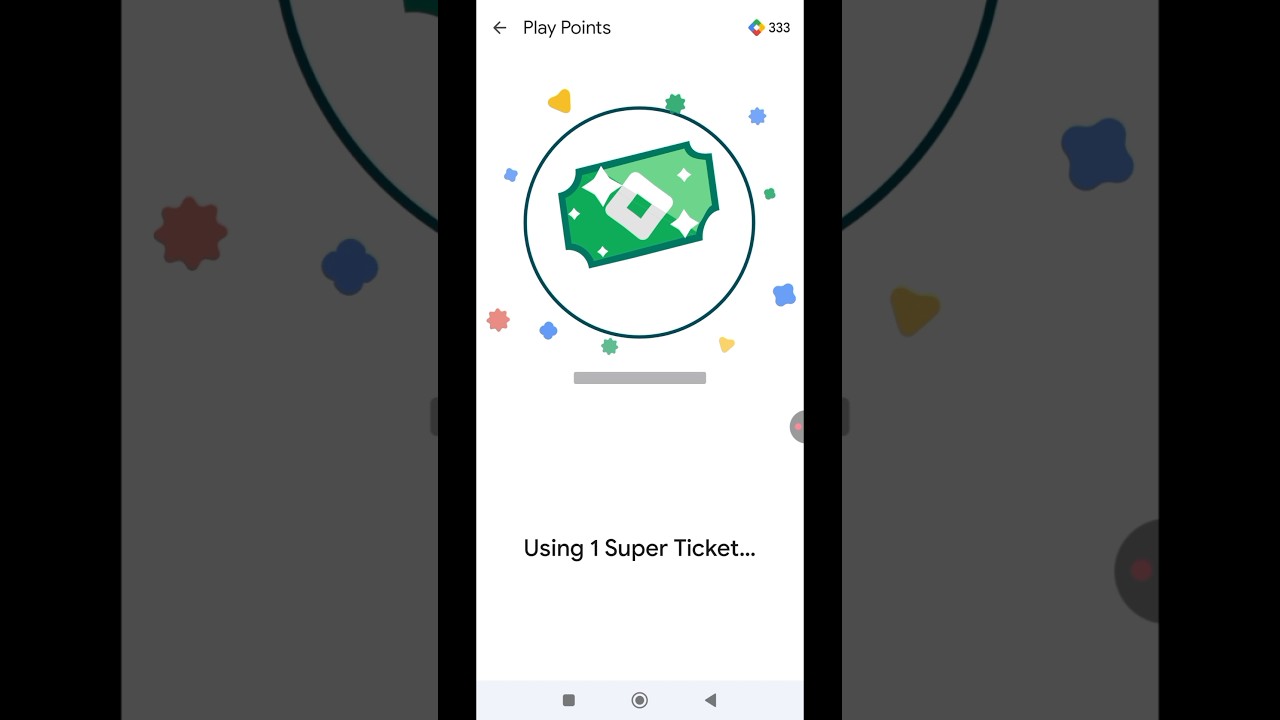 Let's Open🔥Google Play Point ।। Super Weekly Ticket 