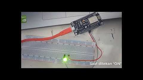 Bengkel IOT Modul 2 - Menyalakan dan mematikan LED dengan NodeMCU