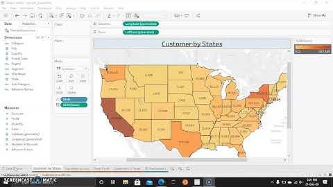 EDA on SuperStore sales data using Tableau