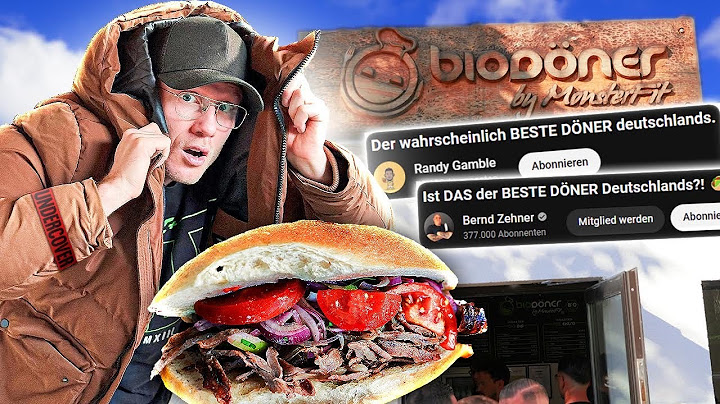 FRANKFURT'S 14.90€ ORGANIC DÖNER (UNDERCOVER)