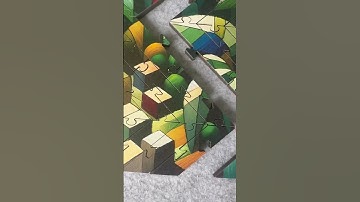 Where does this belong? Strange zig zag formation in geometric Rainforest #zigzag #geometric #rain