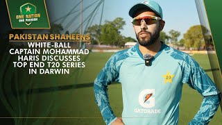 Pakistan Shaheens white-ball captain Mohammad Haris discusses Top End T20 Series in Darwin | MA2A