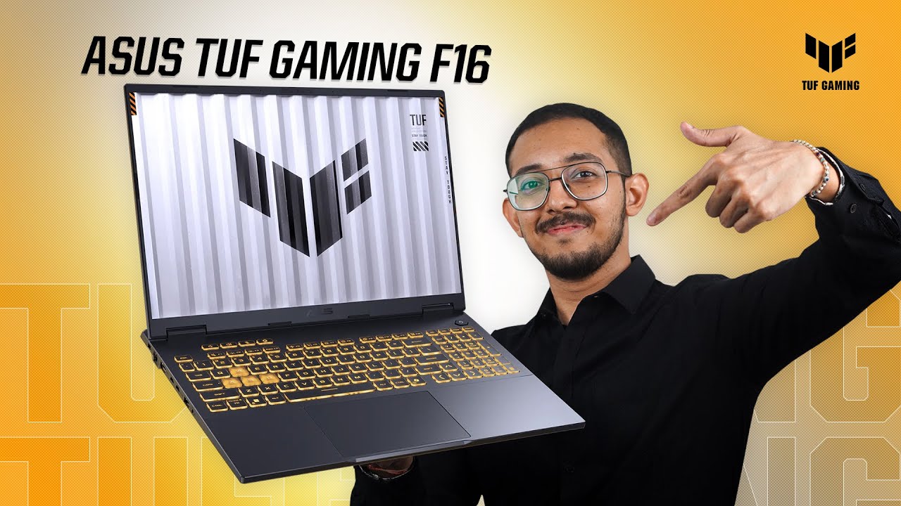 ASUS TUF😎 Gaming F16 | 16-inch QHD+, Military-Grade, RTX-Powered Beast