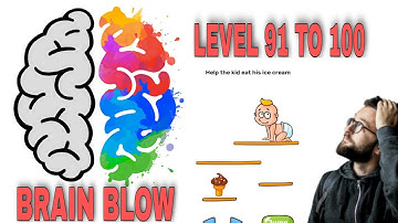 Brain Blow Level 91 to 100 Walkthrough Solution #brainblow