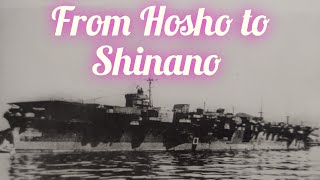 The Evolution of Japanese Aircraft carriers 