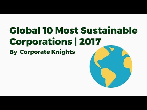 World’s most sustainable
