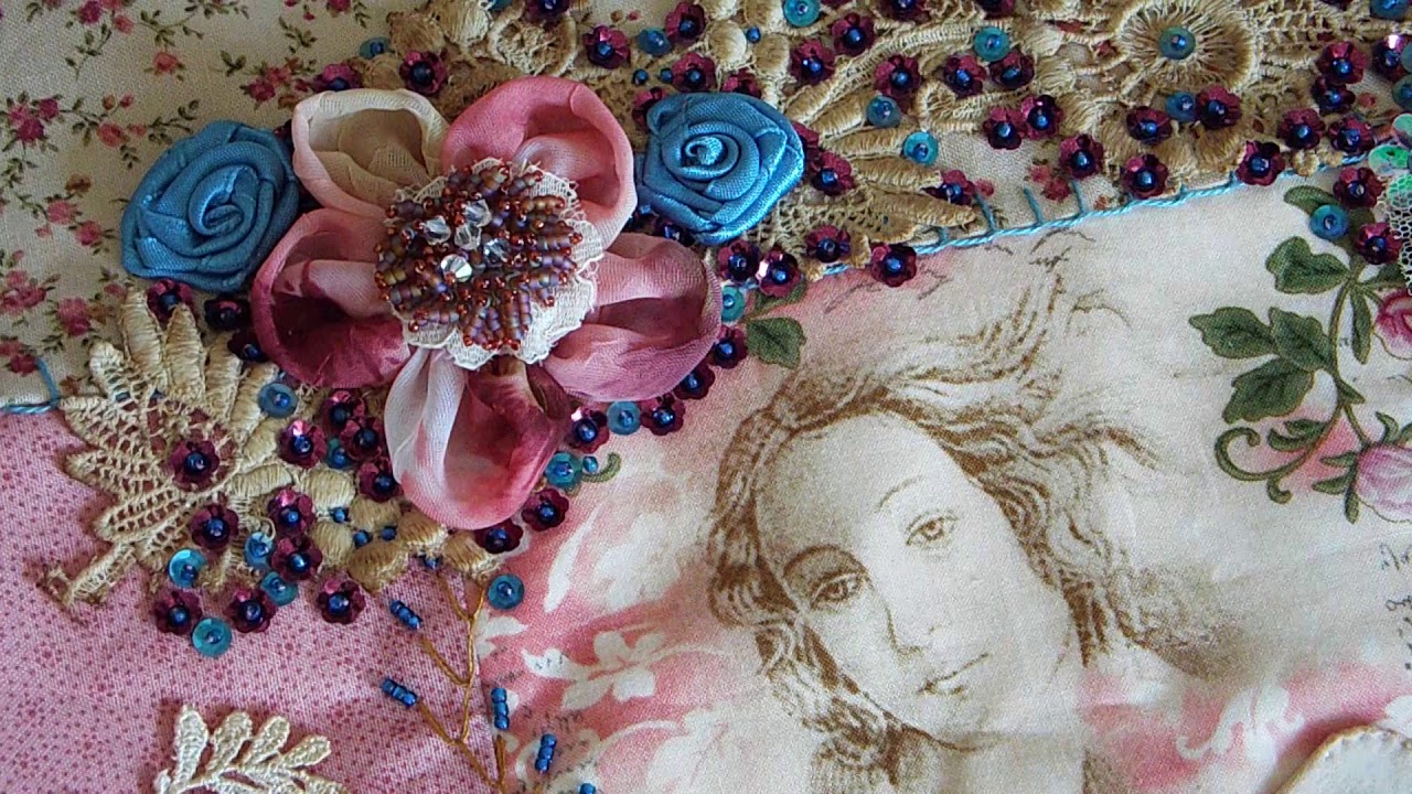 Crazy Quilt Block 12 YouTube