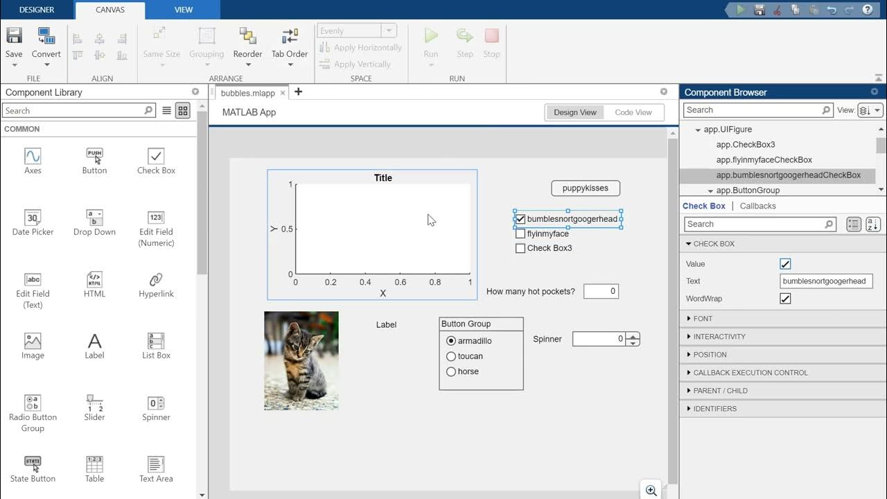 Intro to Appdesigner using Matlab - YouTube