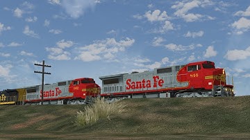 Brand New ATSF C40 8W