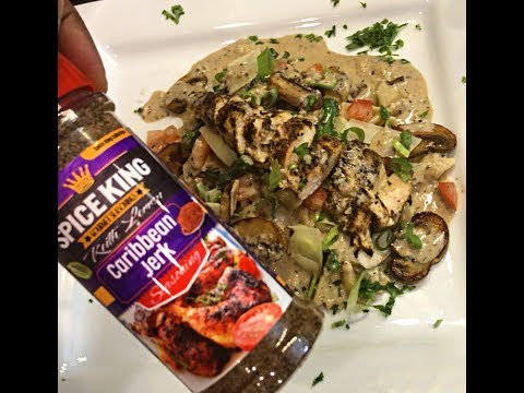 Ultimate Jerk Chicken Alfredo Pasta by Spice King Keith Lorren