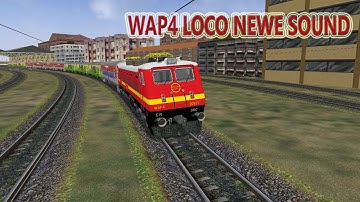#wap4 #msts #openrails Wap4 loco new sound | Msts | Open Rails |