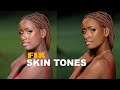 Easy Skin Tones Color Grading in Photoshop