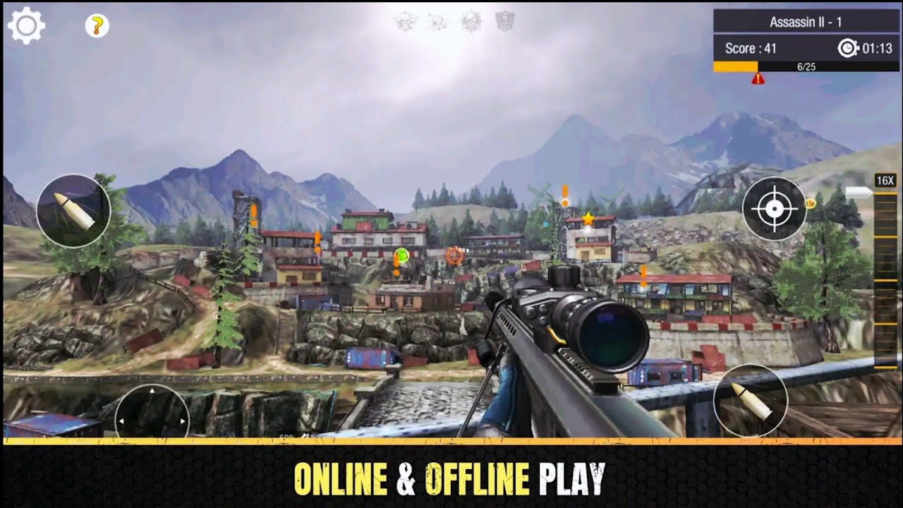 BULLET STRIKE OPS GUNS - UNLIMITED 7D SHOOTING FORCE ARMY GAME 