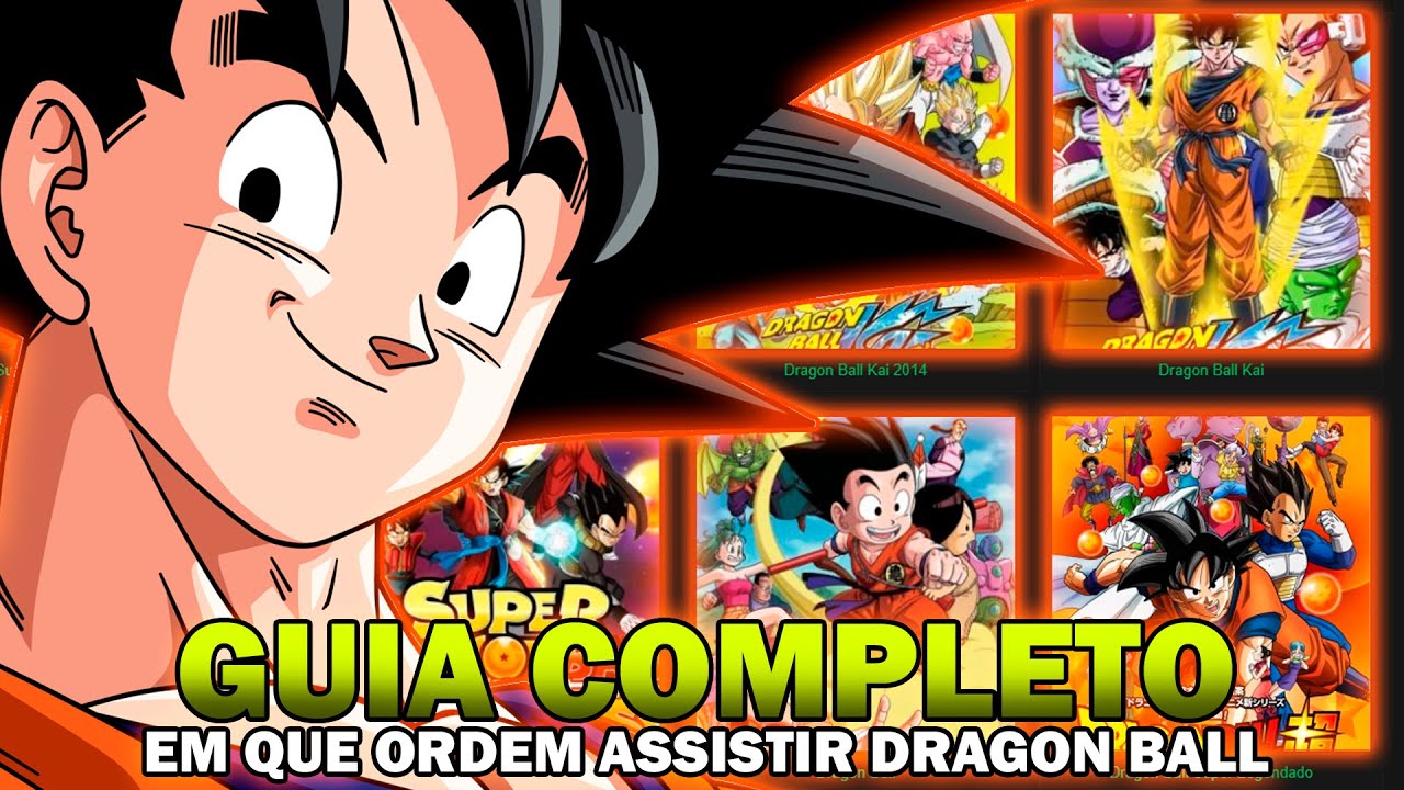 Ordem Para Assistir DRAGON BALL - Ordem Cronológica de Dragon Ball 