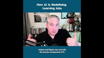 How AI Is Redefining Learning Jobs - Josh Cavalier