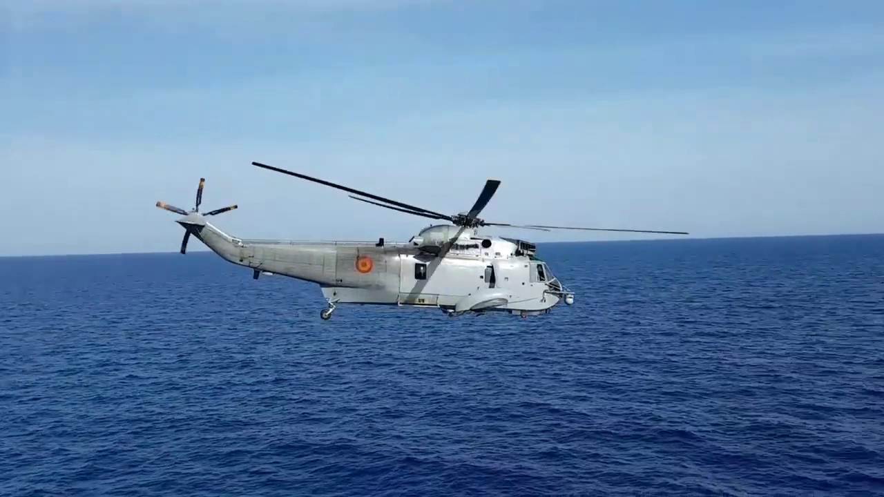 Modellino Elicottero Die-Cast 1/72 De Agostini - Agusta SH-3D Sea King AS-61 (Spagna)