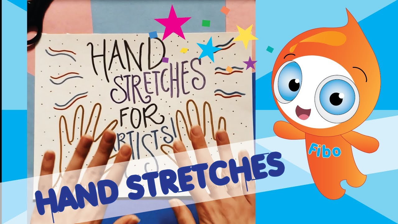 Hand Stretches for a HardWorking Artist! YouTube