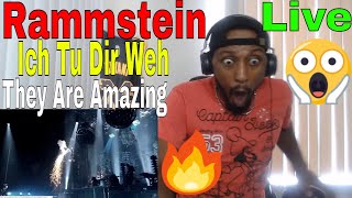 American Reacts to RAMMSTEIN - Ich Tu Dir Weh (Live from Madison Square Garden)