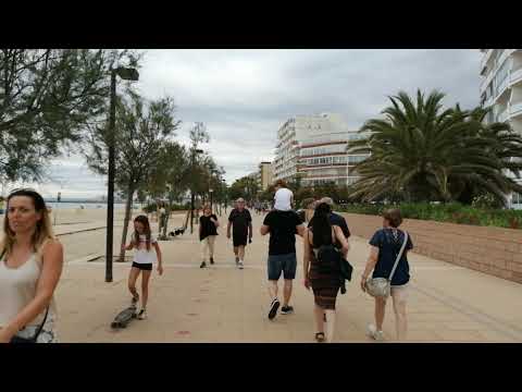 Santa Margarita Costa Brava Beach Promenade Part 1