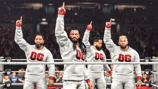 OG Bloodline and Solo Sikoa destroys Seth Rollins Team at Monday Night Raw | WWE 2K25 Gameplay