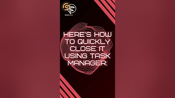 "🛠️ How to Fix Frozen Apps with Task Manager | Quick Tips for Windows & Mac!"