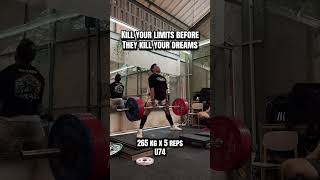 Choose your limits or your dream @bun #powerlifting #fitnessmotivation #deadlift #u74 #fypppppppp...