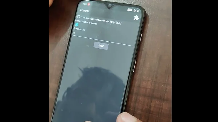 How to Edit Script in AZQ
