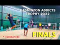 Sidharth dhileepan vs sanjeev thangapandi  badminton addicts trophy 2022  coimbatore  md finals
