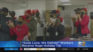 "Gods Love, We Deliver" Workers Receive Huge Holiday Tip