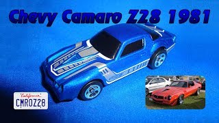 Chevrolet Camaro Z28 1981 · Hot Wheels 2017