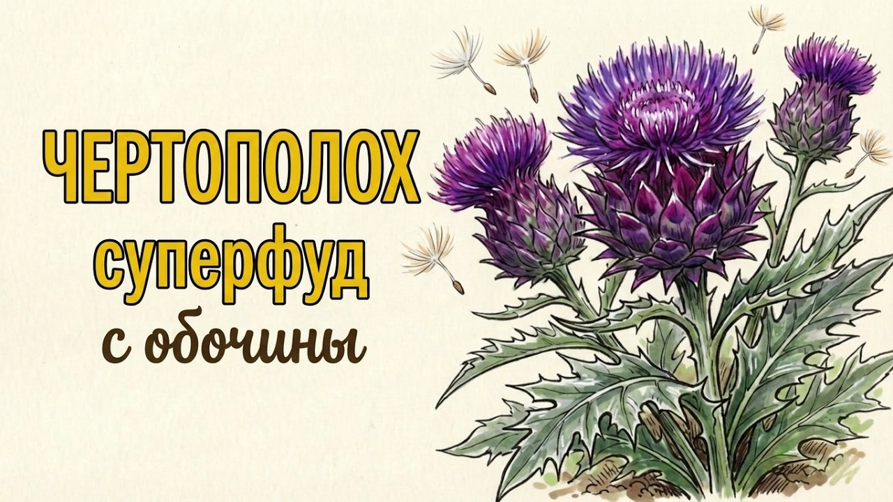 ЧЕРТОПОЛОХ: Суперфуд с обочины, который сильнее шпината?