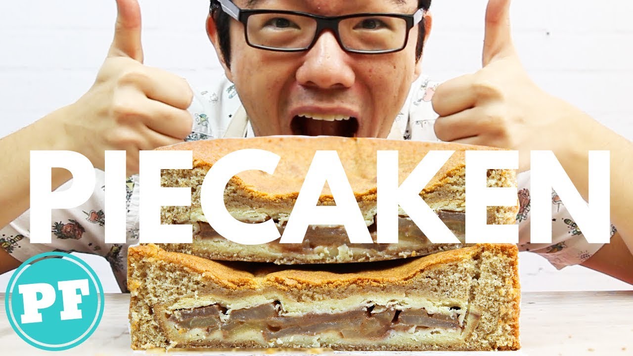 PIECAKEN: Torta de Maçã DENTRO do BOLO de Especiarias | PFnaCozinha // PratoFundo