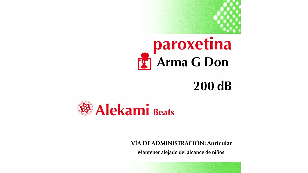 ARMA G DON  - Paroxetina (producido por @Alekami Beats)