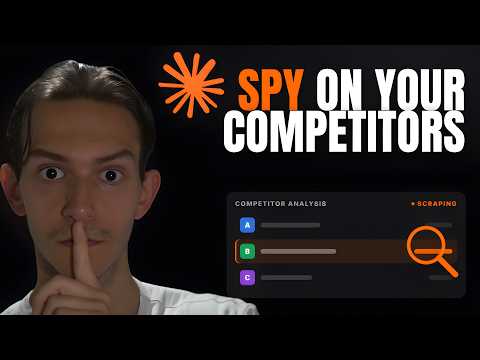 Analyze and Spy On Your Competitors Using Claude Code